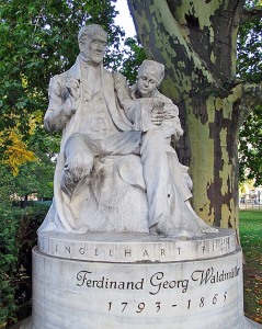 Ferdinand Georg Waldmüller - Dankmal im Wiener Rathauspark
